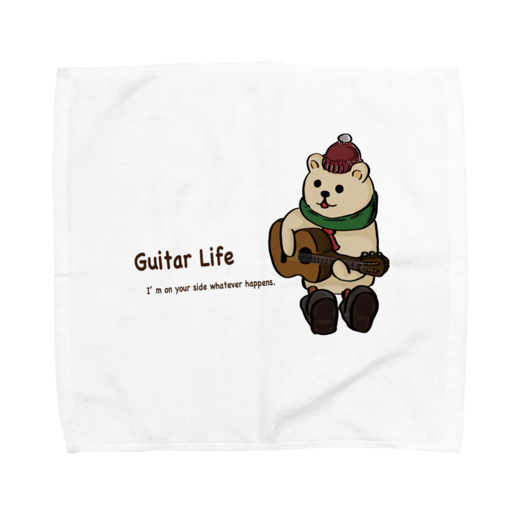 TACAのグッズ売り場の冬のくまさん Towel Handkerchief