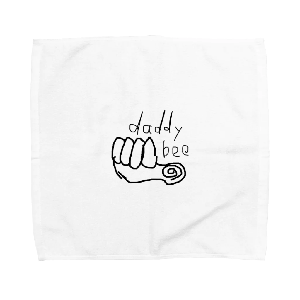 SOcialDistance chanのdaddy bee  Towel Handkerchief