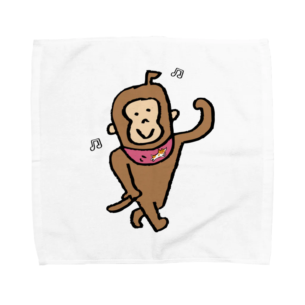 やまももショップ（２号店）のジョアくん（白） Towel Handkerchief