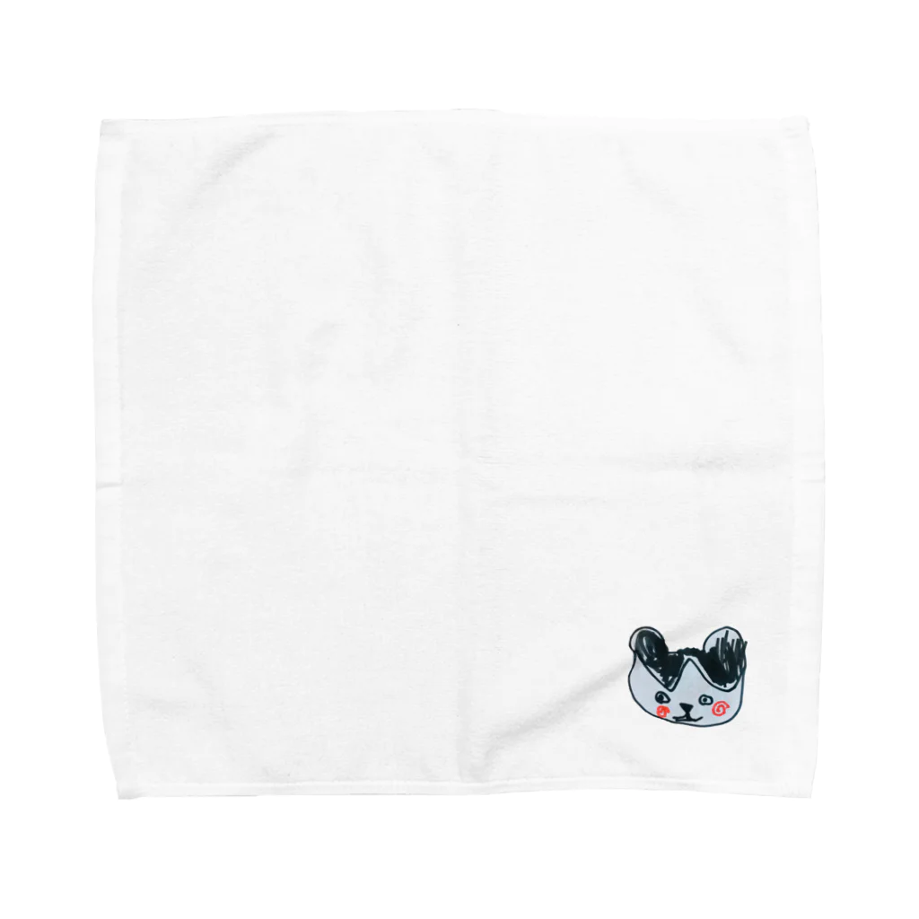 cyupaのヒニクマ Towel Handkerchief