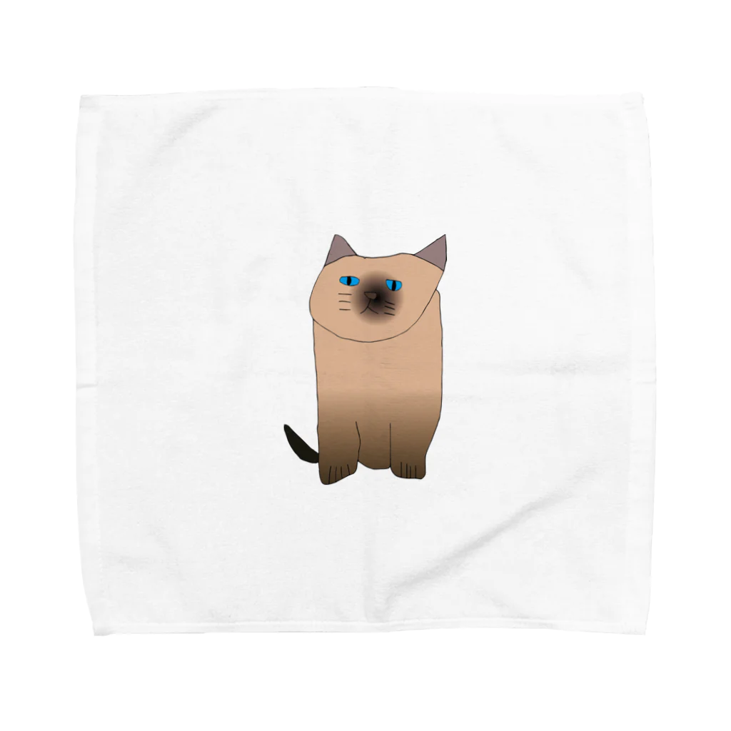 MOBのシャム猫 Towel Handkerchief