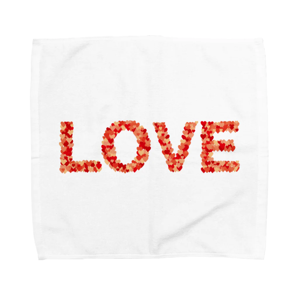 ろけっと🚀のLOVE Towel Handkerchief
