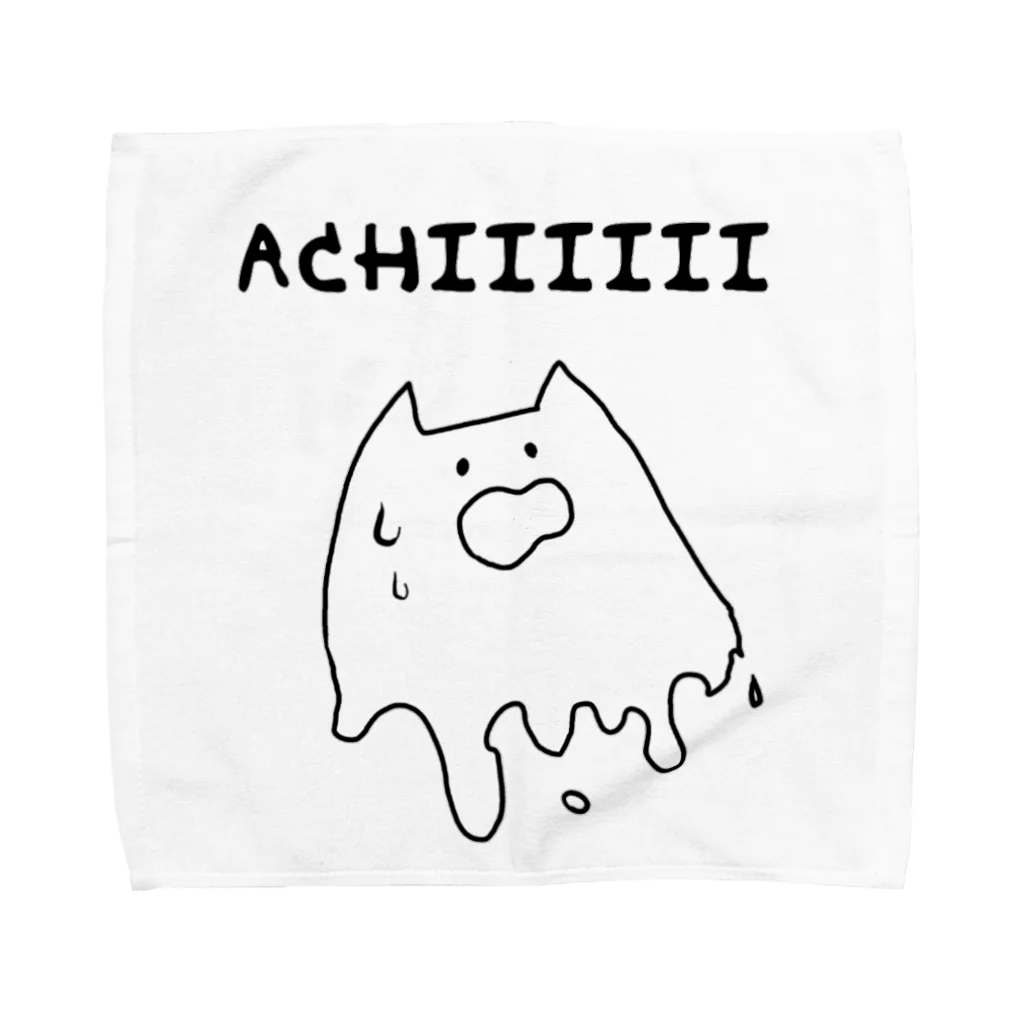 naccoの暑がりネッコ Towel Handkerchief