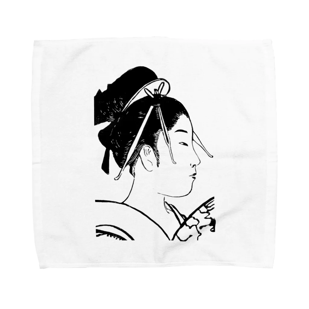 y_mvuの浮世絵 Towel Handkerchief