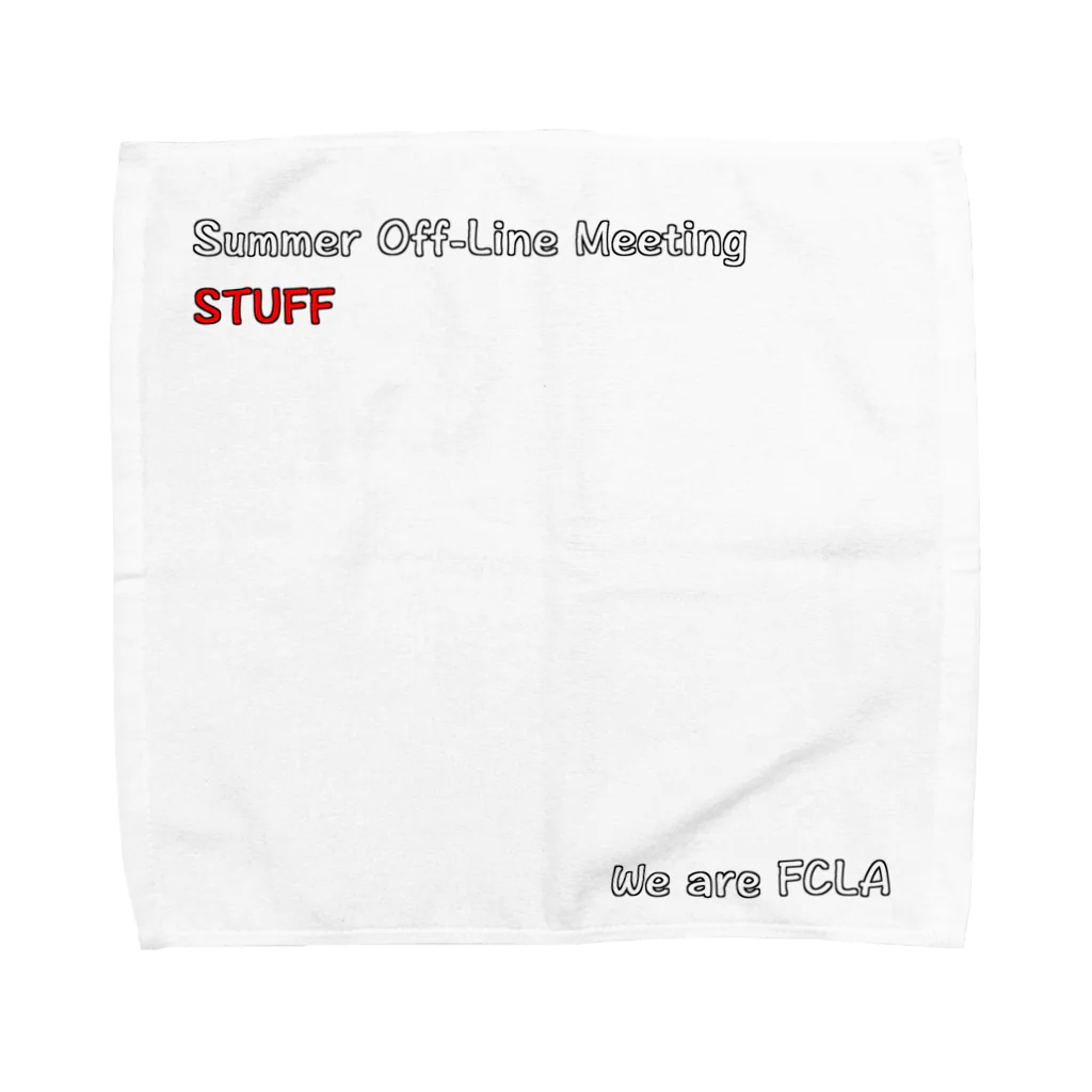 ぬるのFCLA 夏オフスタッフ Towel Handkerchief