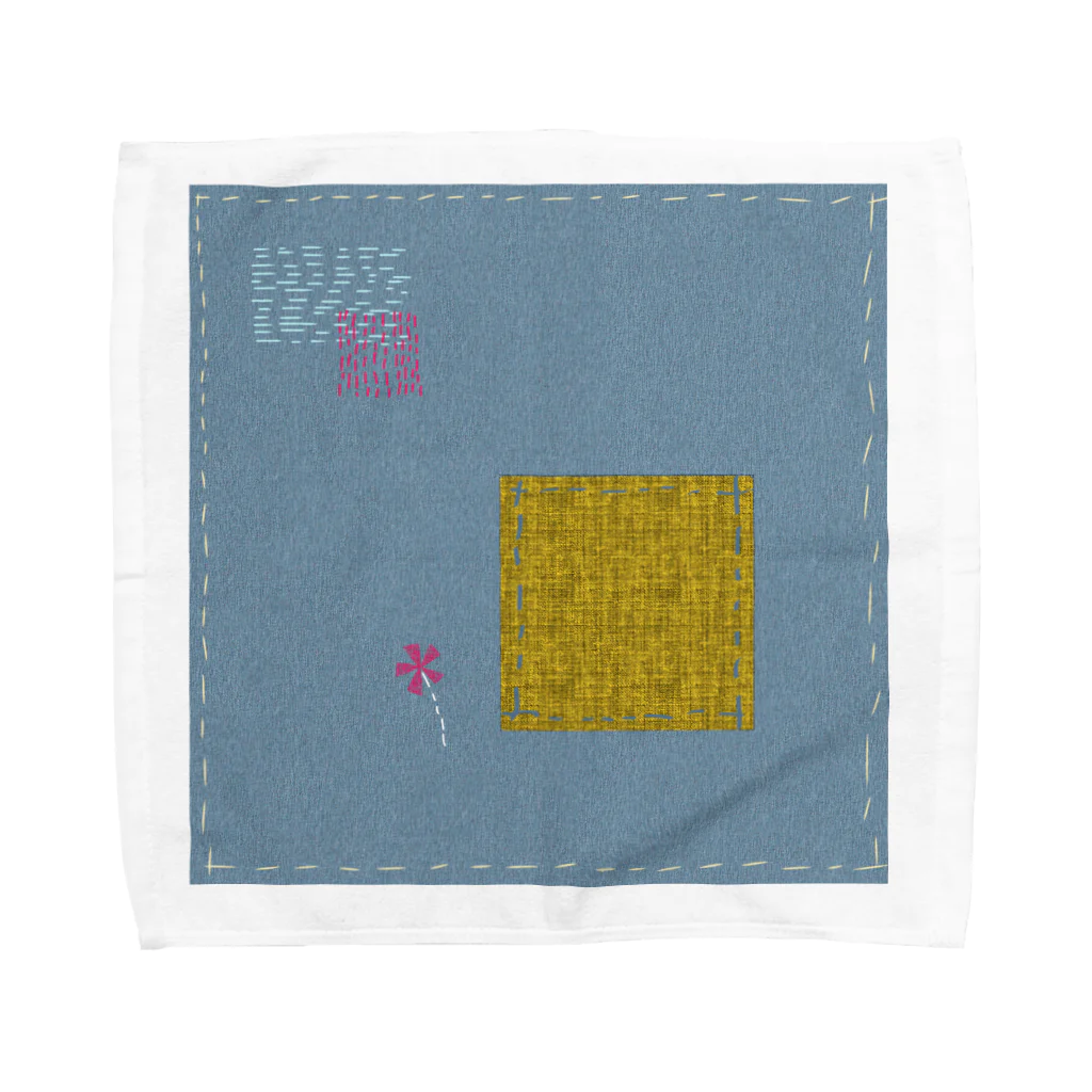 Tadokoroのツギハギ Towel Handkerchief