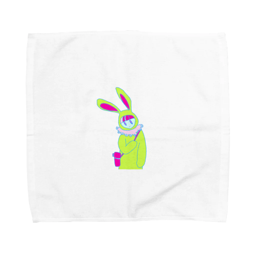 つけぴのエンソク・ウサギ Towel Handkerchief