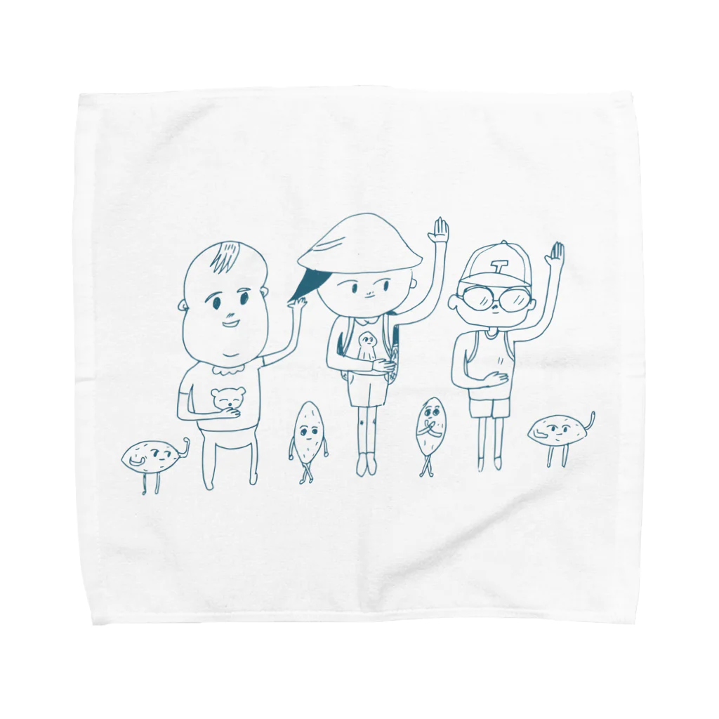 みつ蜜ウエアshopの3232-05 Towel Handkerchief
