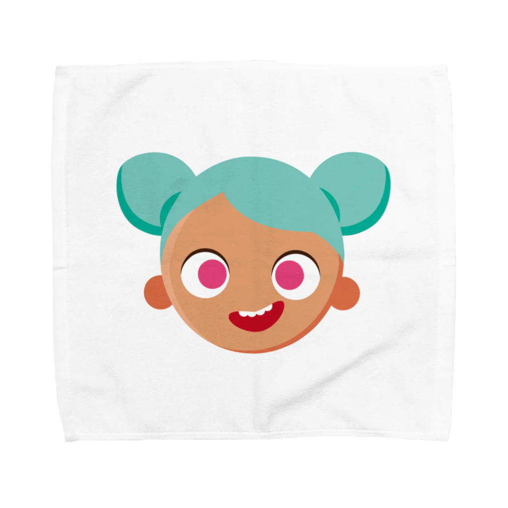 G I A Rのギアちゃん Towel Handkerchief