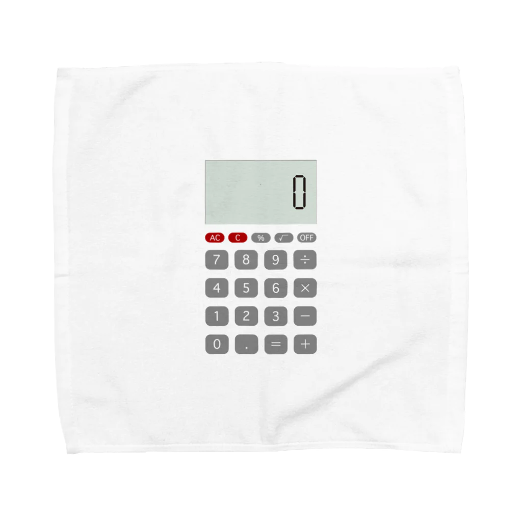 無彩色デザイン販売所のCalculator / 電卓 Towel Handkerchief