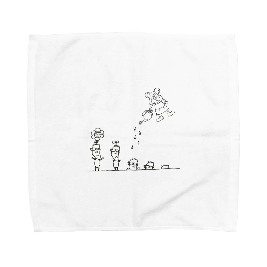 chai0414のいわさわくん Towel Handkerchief