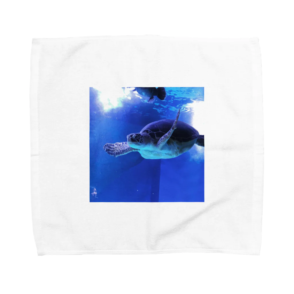 hachimitsu0502の海亀 Towel Handkerchief