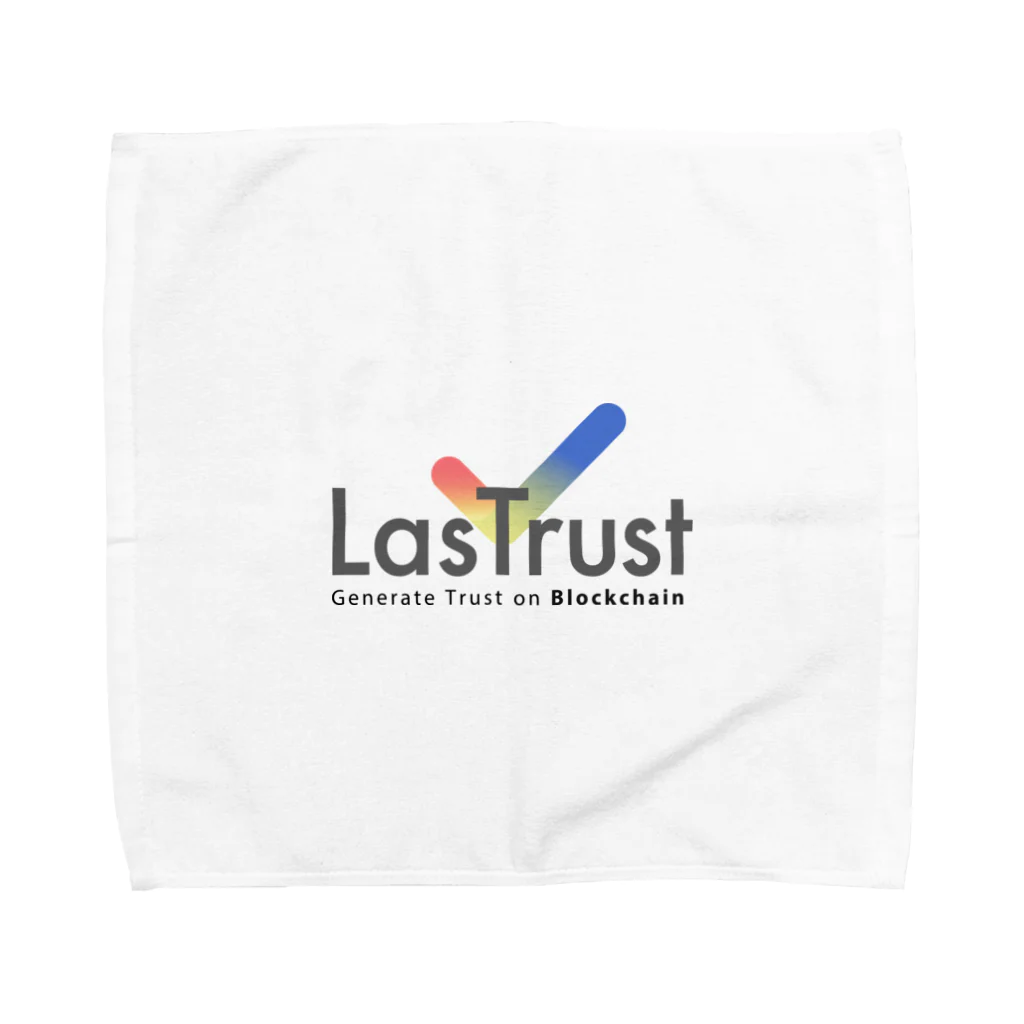 LasTrust StoreのLasTrust Black Logo タオルハンカチ