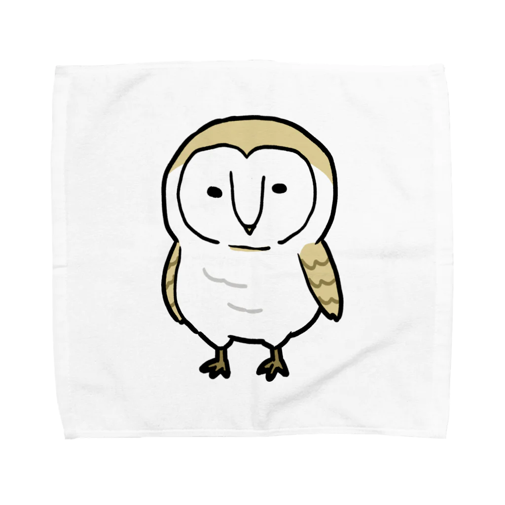 moyomoyokoのめんふくろうくん Towel Handkerchief