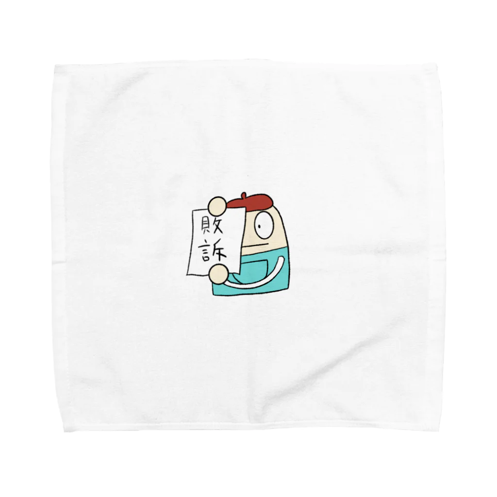 卵白まぜるのかくのくん Towel Handkerchief