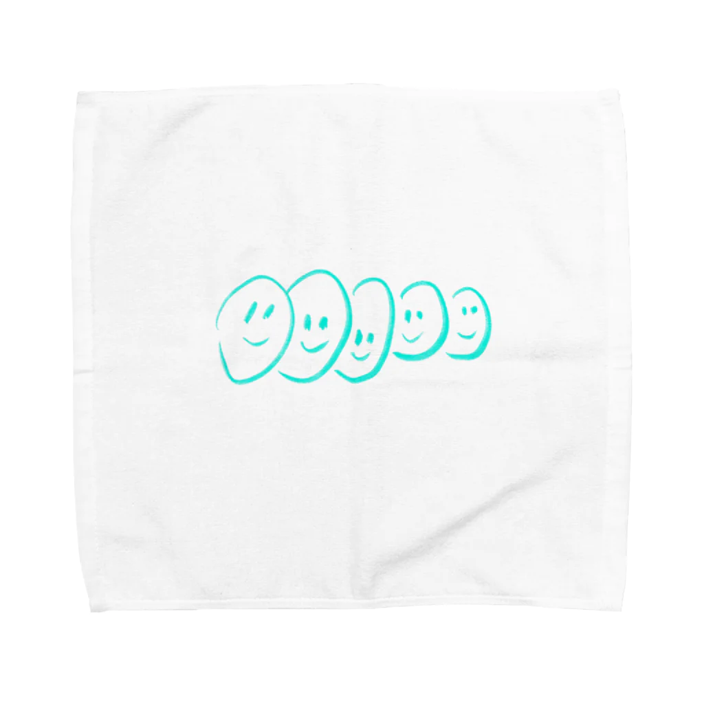 イラスト★令太朗のfive face Towel Handkerchief