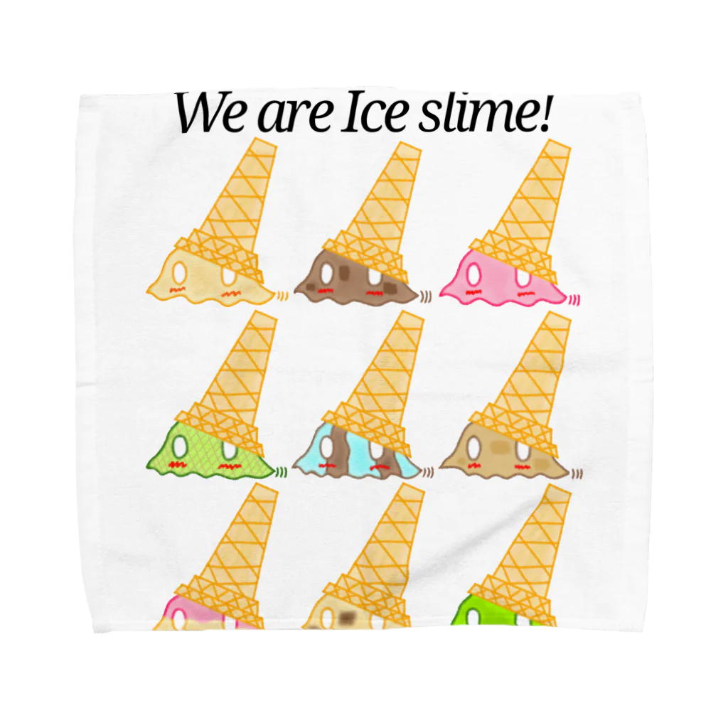 天獄堂のWe are Ice Slime! タオルハンカチ