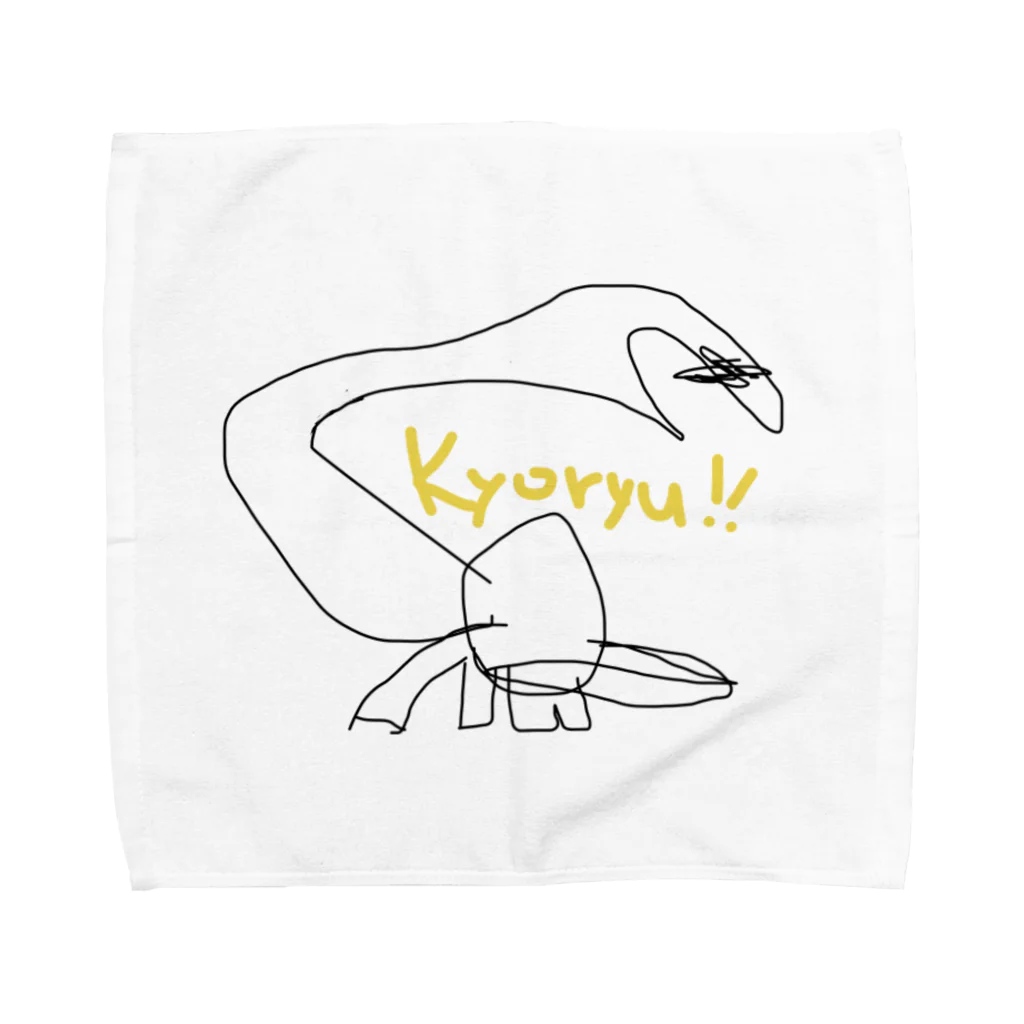 n____kymのKyoryu!!くん Towel Handkerchief