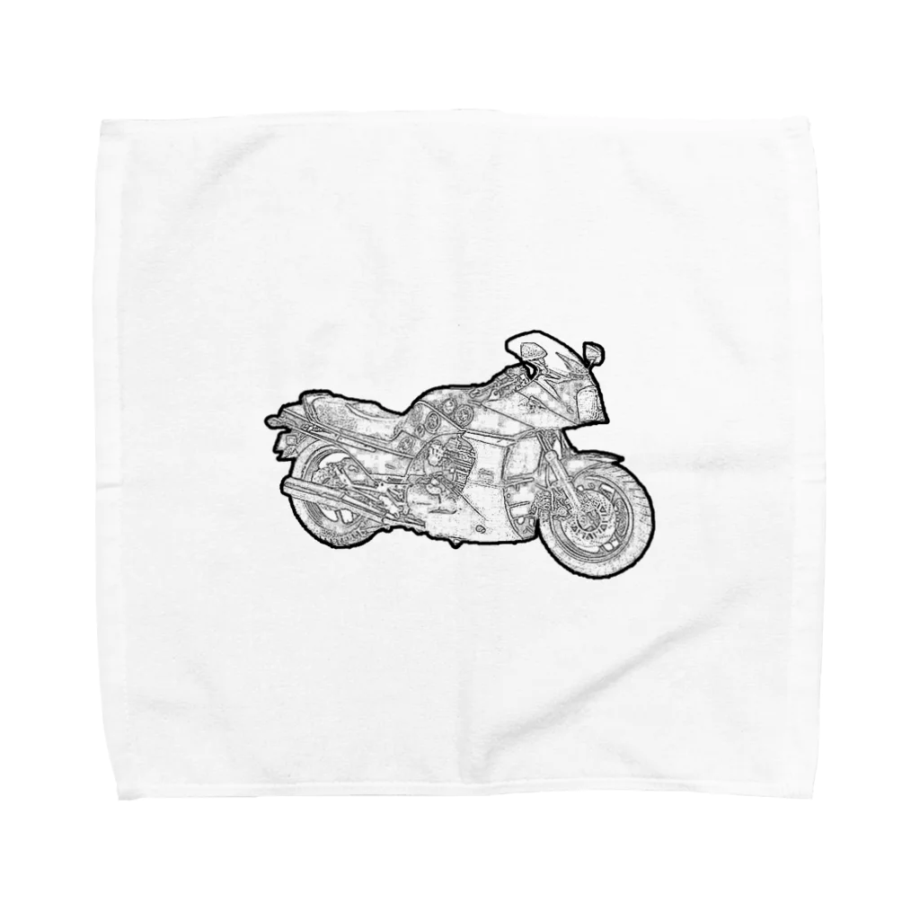 AAAstarsのカワサキ・GPZ900R Towel Handkerchief