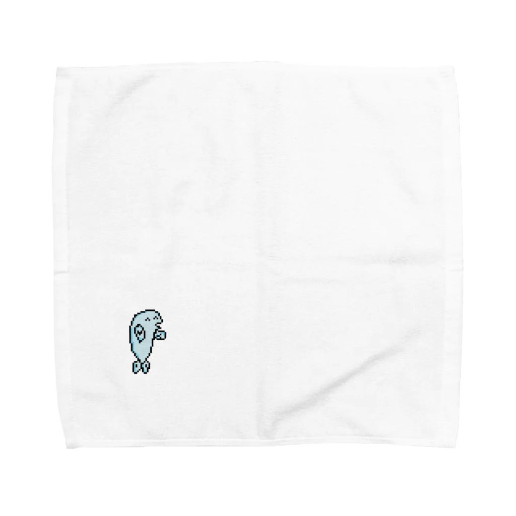 トビウオのトビウオちゃん(ドットver.) Towel Handkerchief