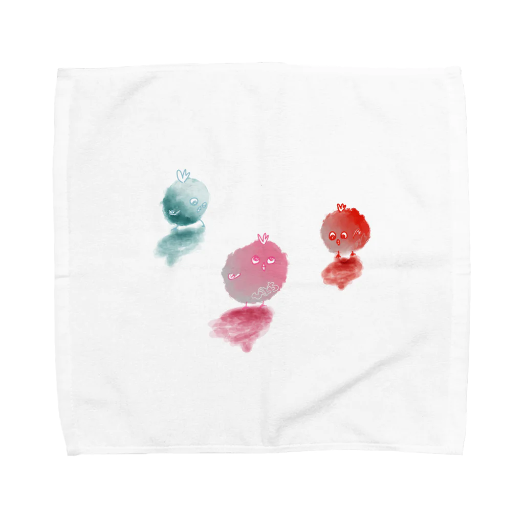 artbykanoのぴよちたち Towel Handkerchief