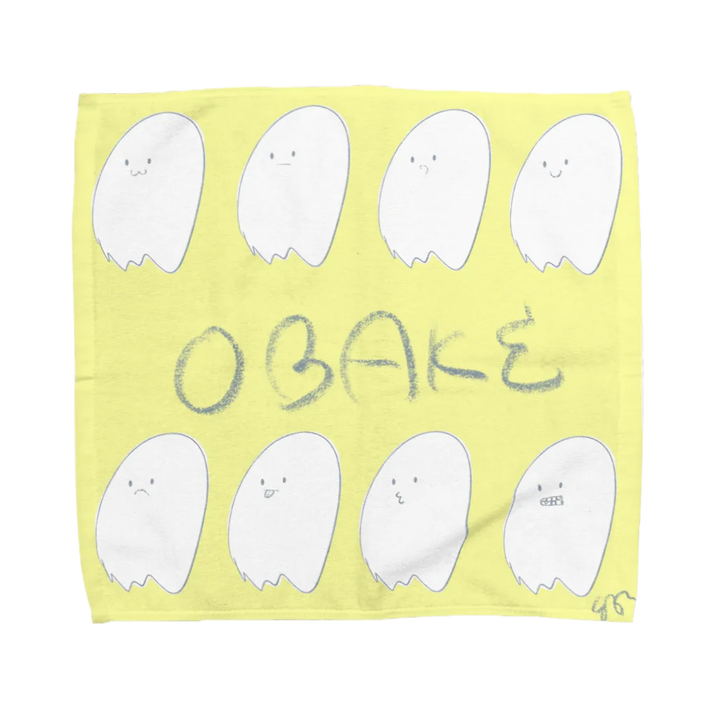 artbykanoのOBAKE タオルハンカチ