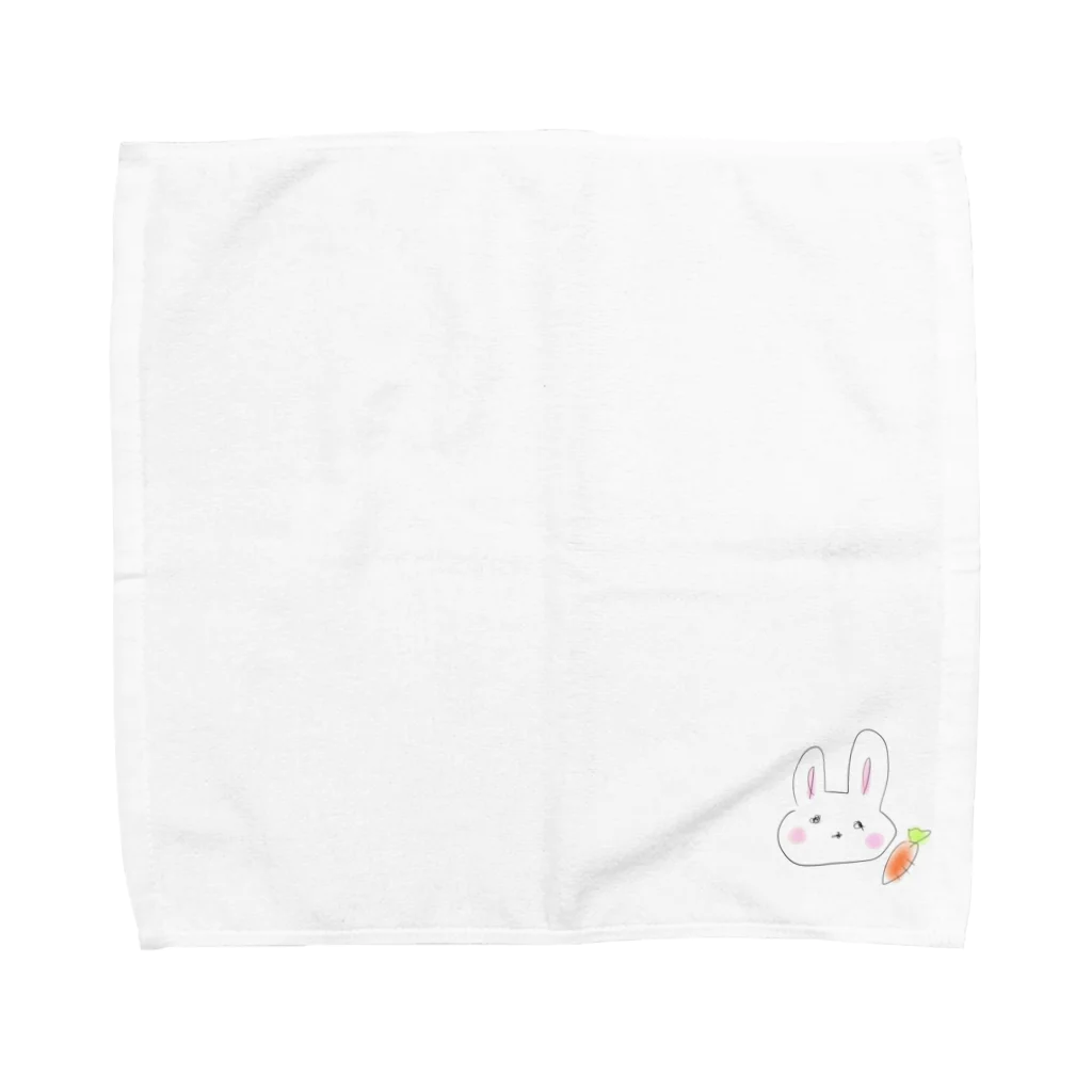 ❁︎ minette ❁︎の脱力うさぎ🥕 Towel Handkerchief