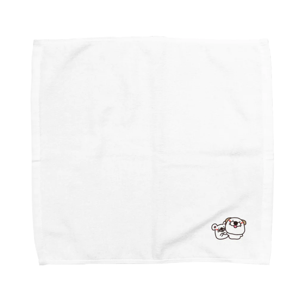 いぬのくうたんとお友達のくうたんとお友達 Towel Handkerchief