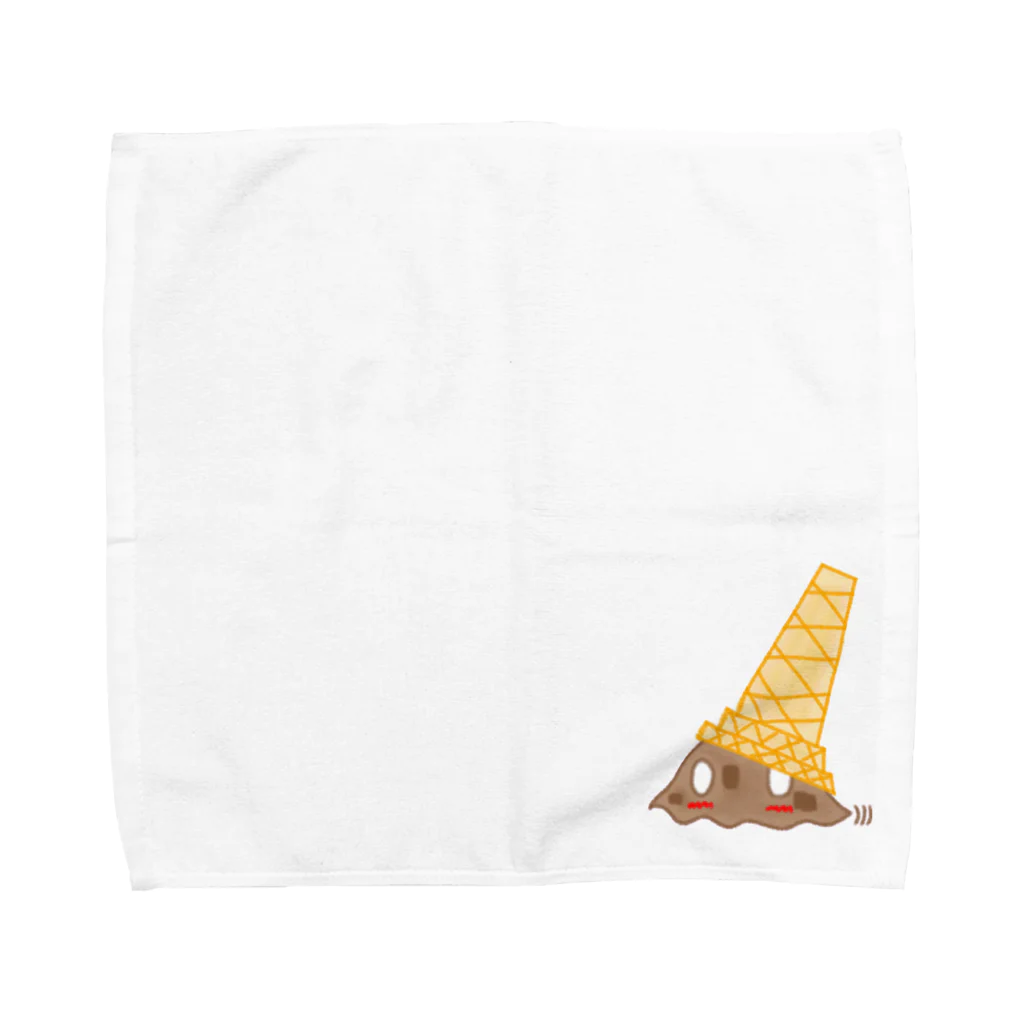 天獄堂のアイススライムチョコレートフレーバー Towel Handkerchief