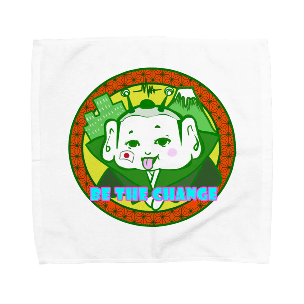 Higashi屋★ワンマンショー★　の福助 Towel Handkerchief