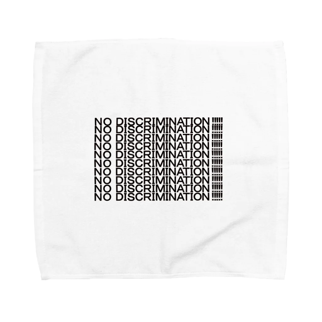 ヒラエイのNO DISCRIMINATION Towel Handkerchief