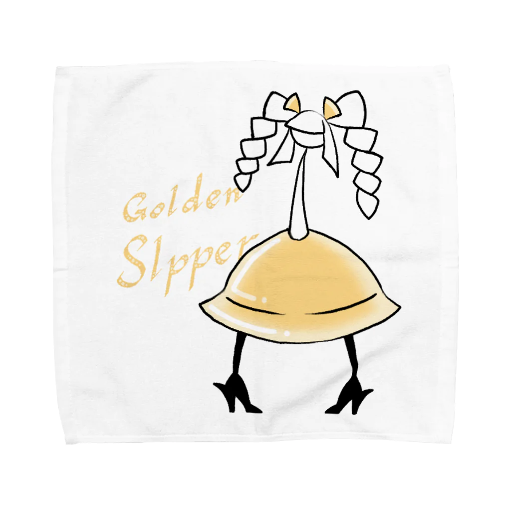 ウサネコのカクテル　ゴールデンスリッパー Towel Handkerchief