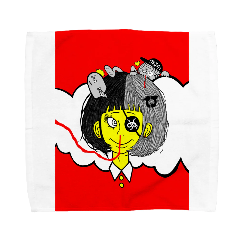 アソマサヤのぬガール Towel Handkerchief