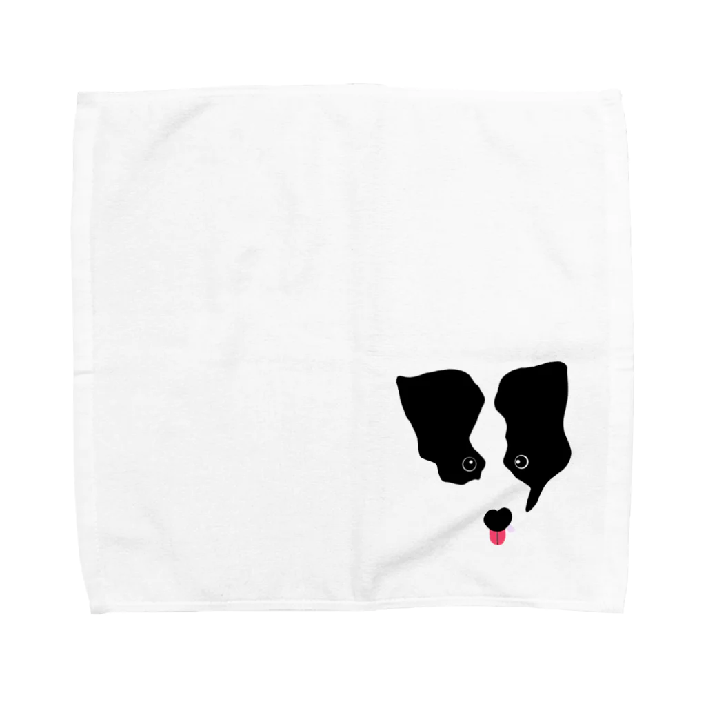 Fortune Campers そっくの雑貨屋さんのどんちゃん ぺろっ Towel Handkerchief