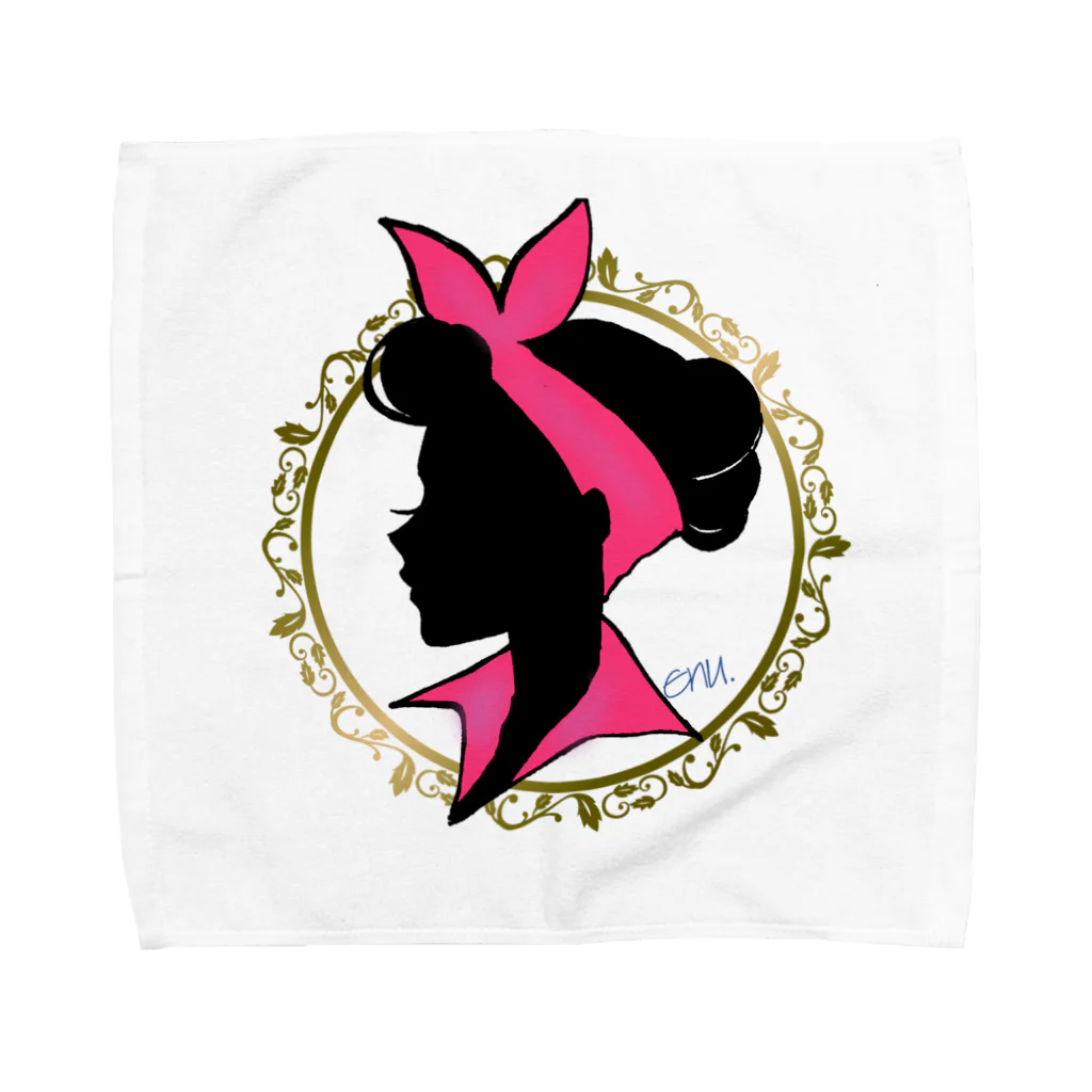 enu. のDreamgirl Towel Handkerchief