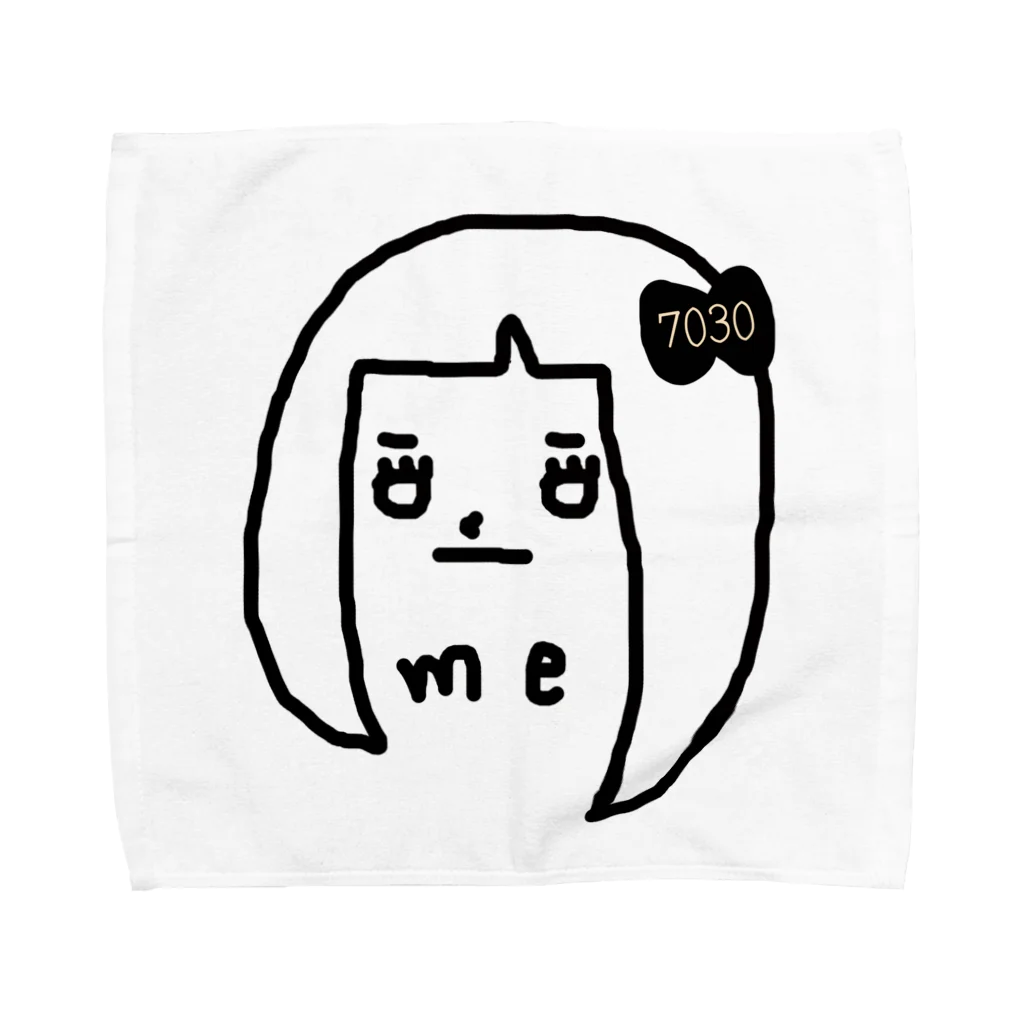 7030ナオミオ百貨のme-7030- Towel Handkerchief