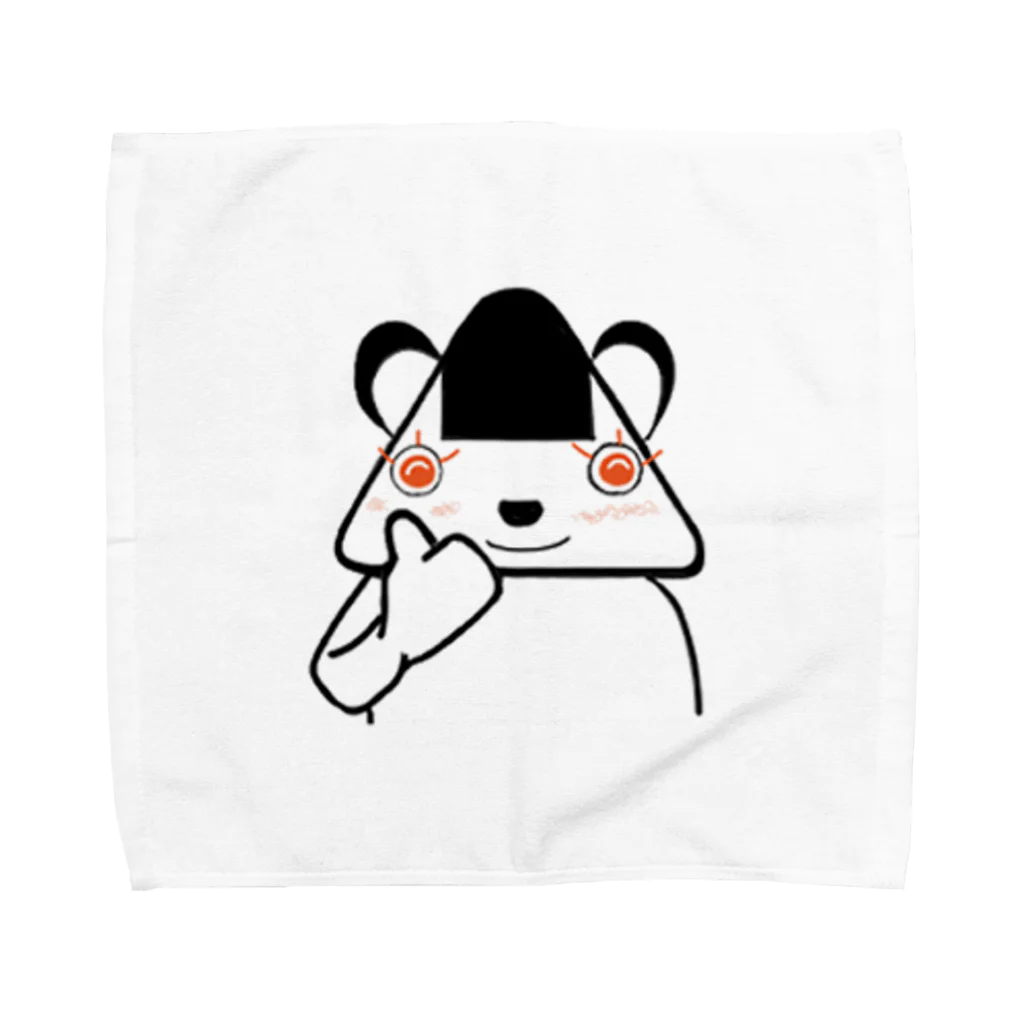 ムスビーLINEスタンプ発売中のすじ子 Towel Handkerchief