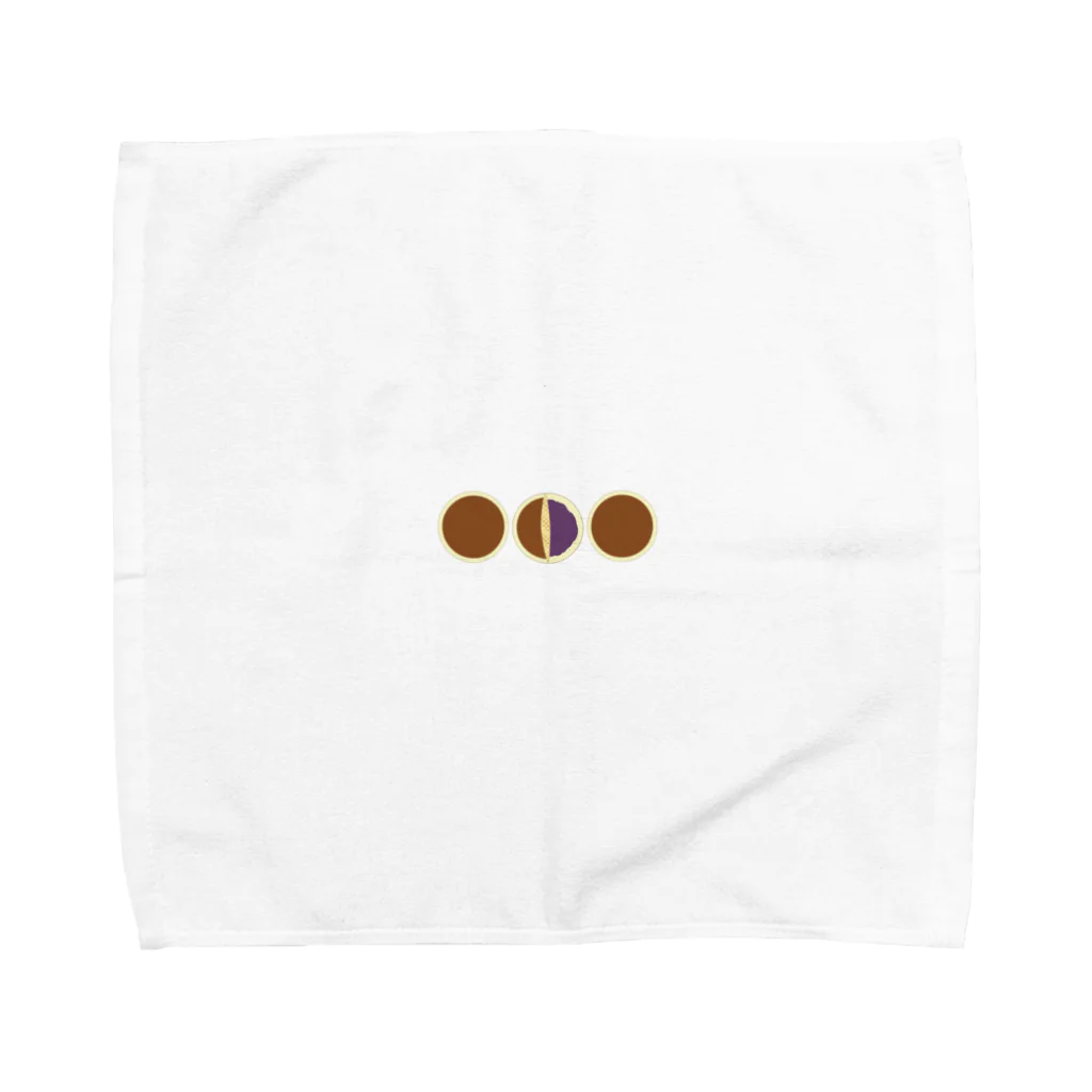 divar0621のどら焼きドット Towel Handkerchief
