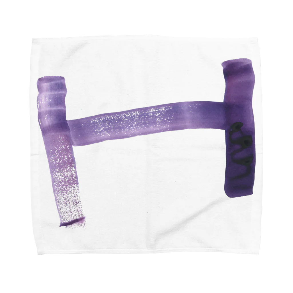 coroganuのH purple Towel Handkerchief