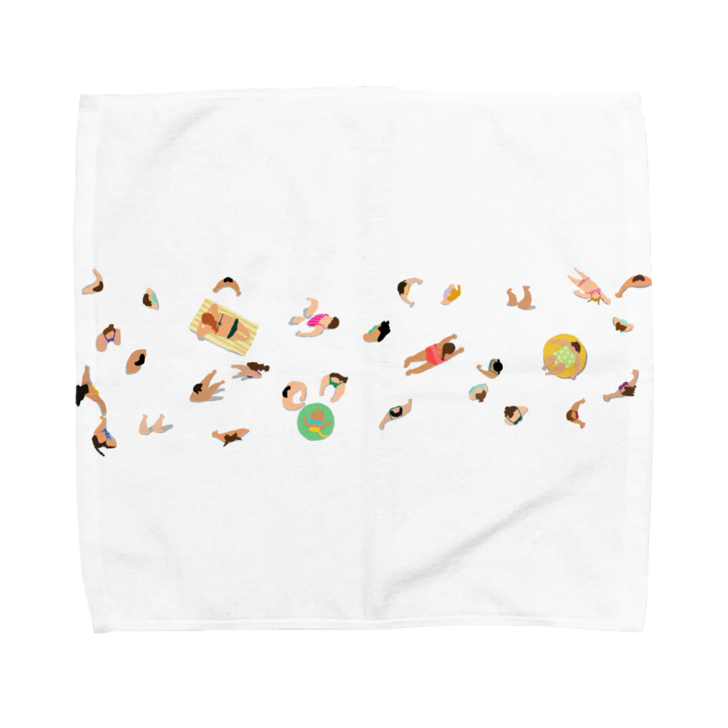 ninoのなつのバカンス Towel Handkerchief