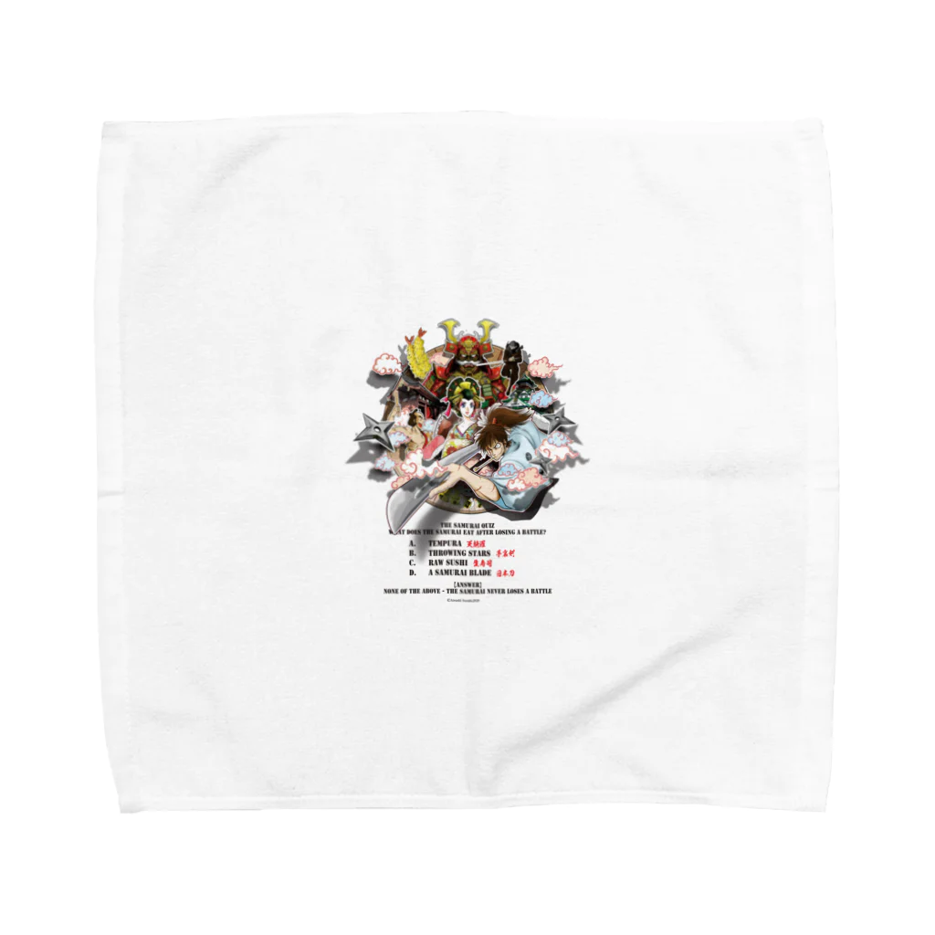 トラス工房の半立体イラスト『文化文政～BUNKA-BUNSEI～』 Towel Handkerchief