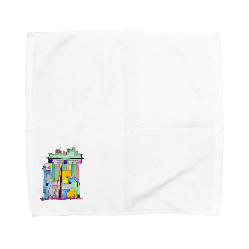 ワタヌキのもるる Towel Handkerchief