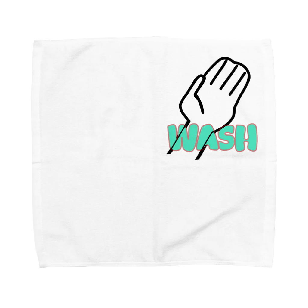 カラメン売り場の手 Towel Handkerchief