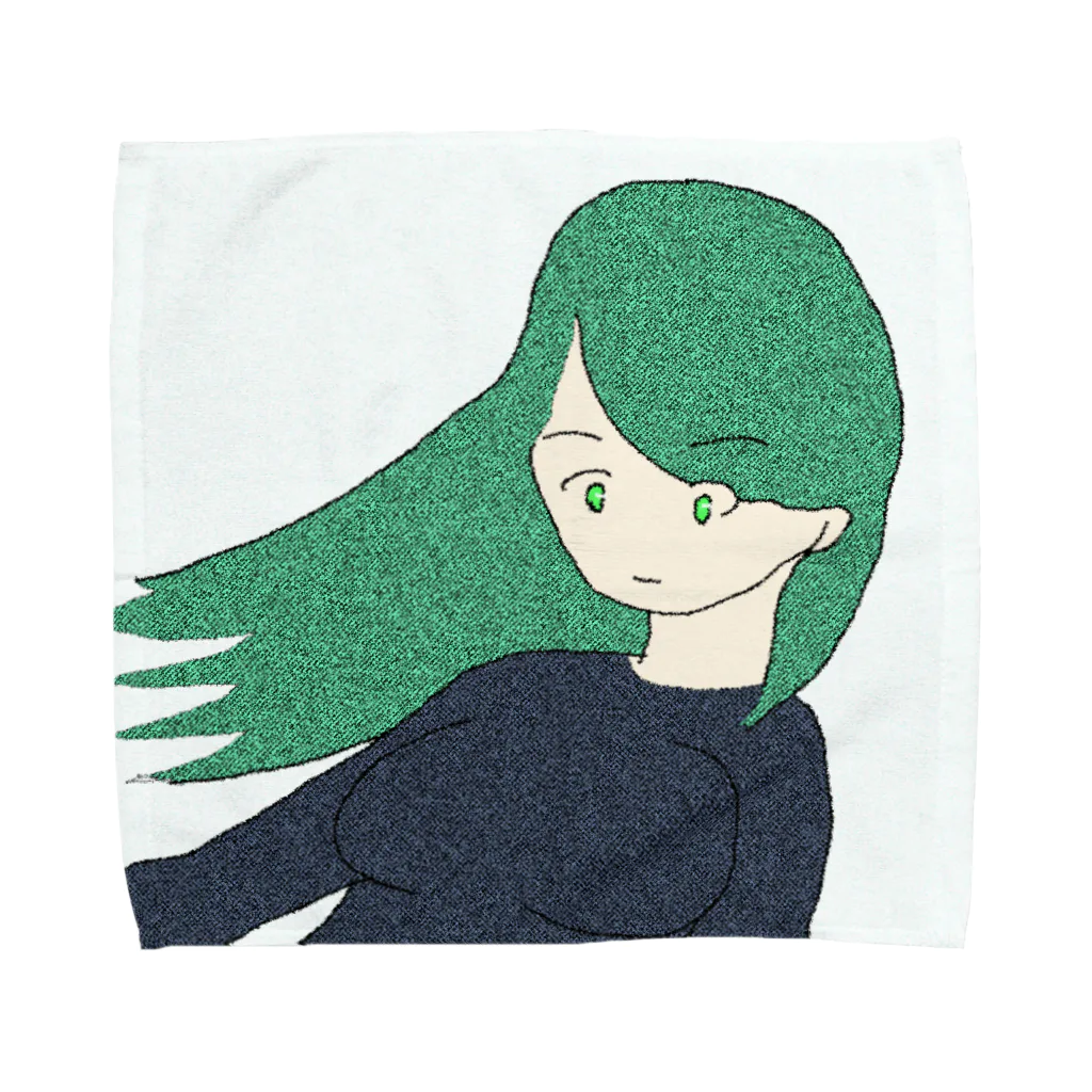 水草のナウ・ガール４８ Towel Handkerchief