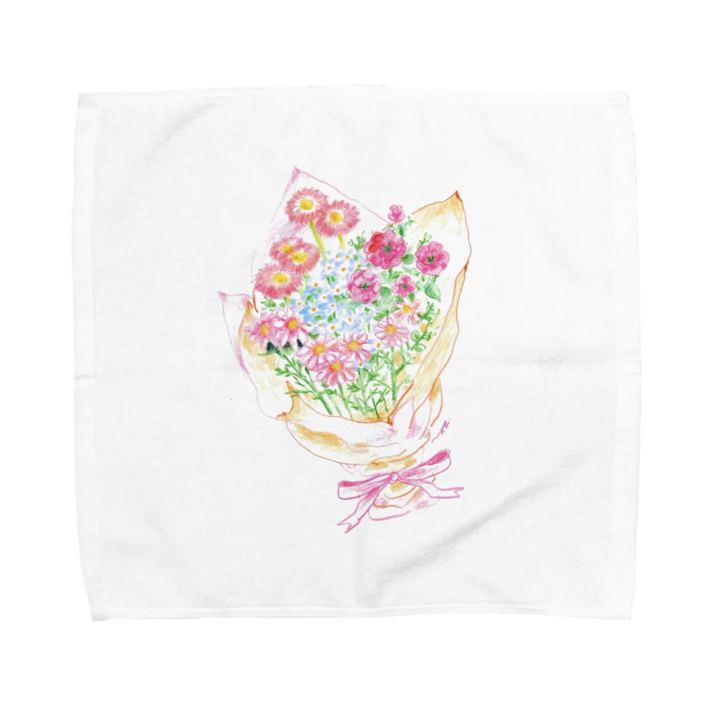 ひよ子のbouquet Towel Handkerchief
