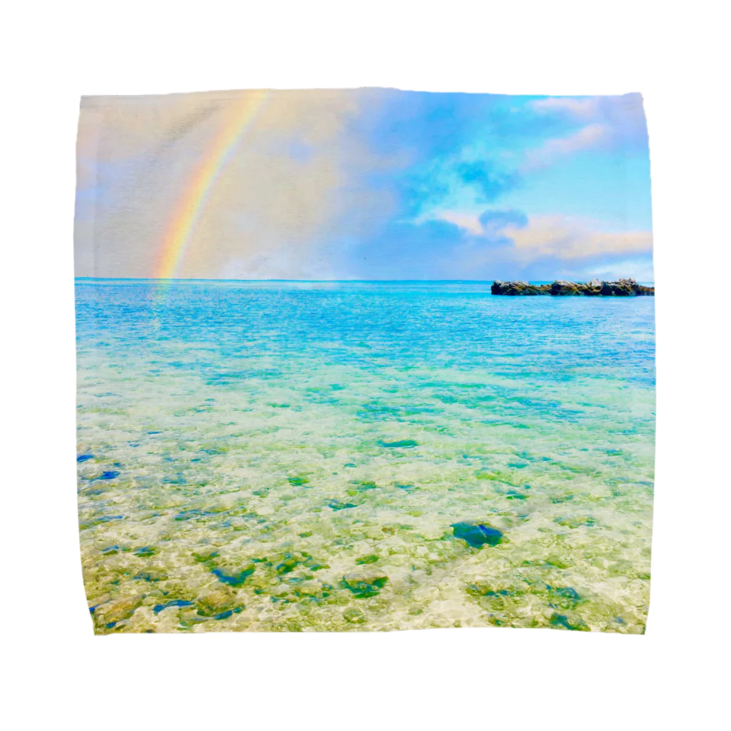 mizuphoto galleryのGoddess of the rainbow Towel Handkerchief