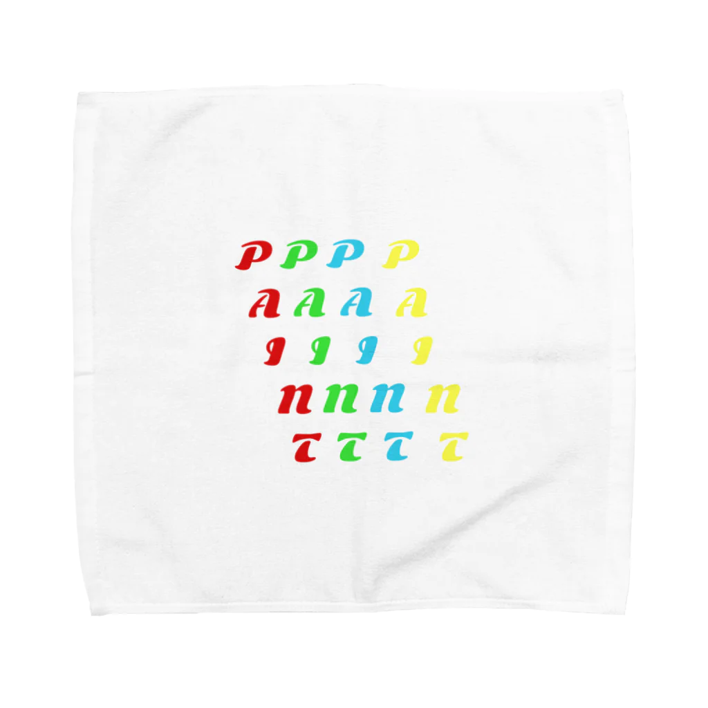 PAINTのペイント Towel Handkerchief