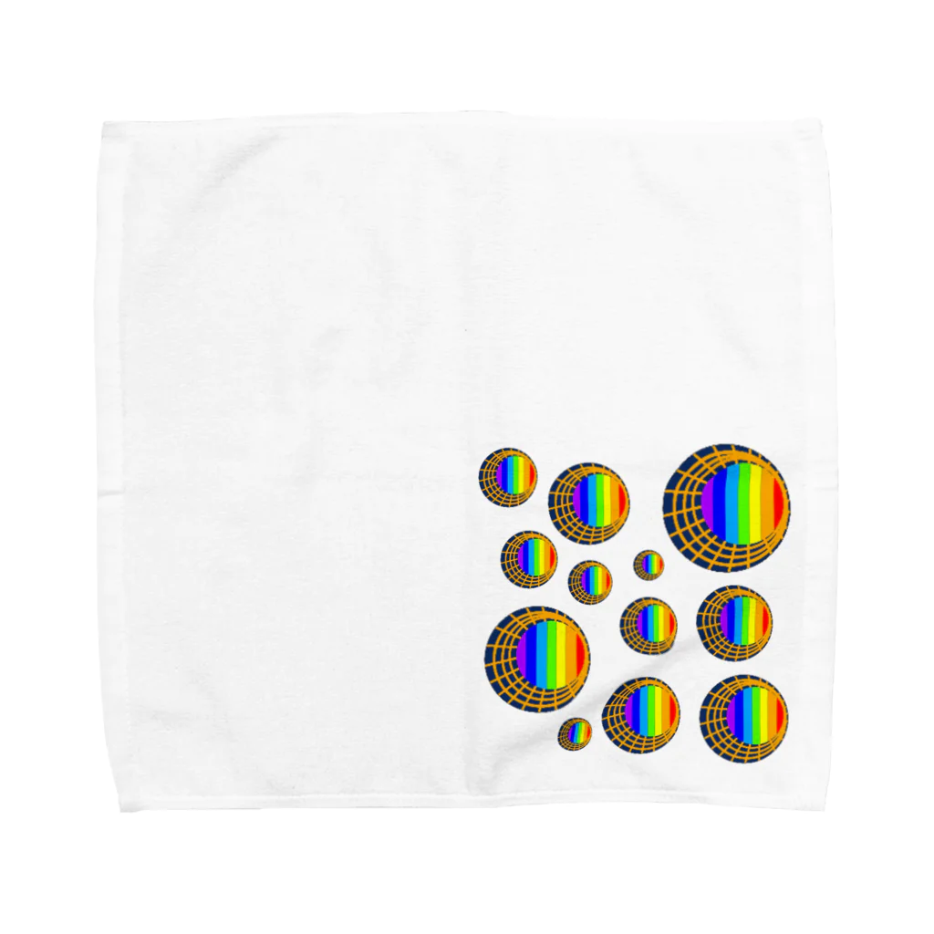 ぼさつ（うさまるファン）のColorfulRainbow Towel Handkerchief