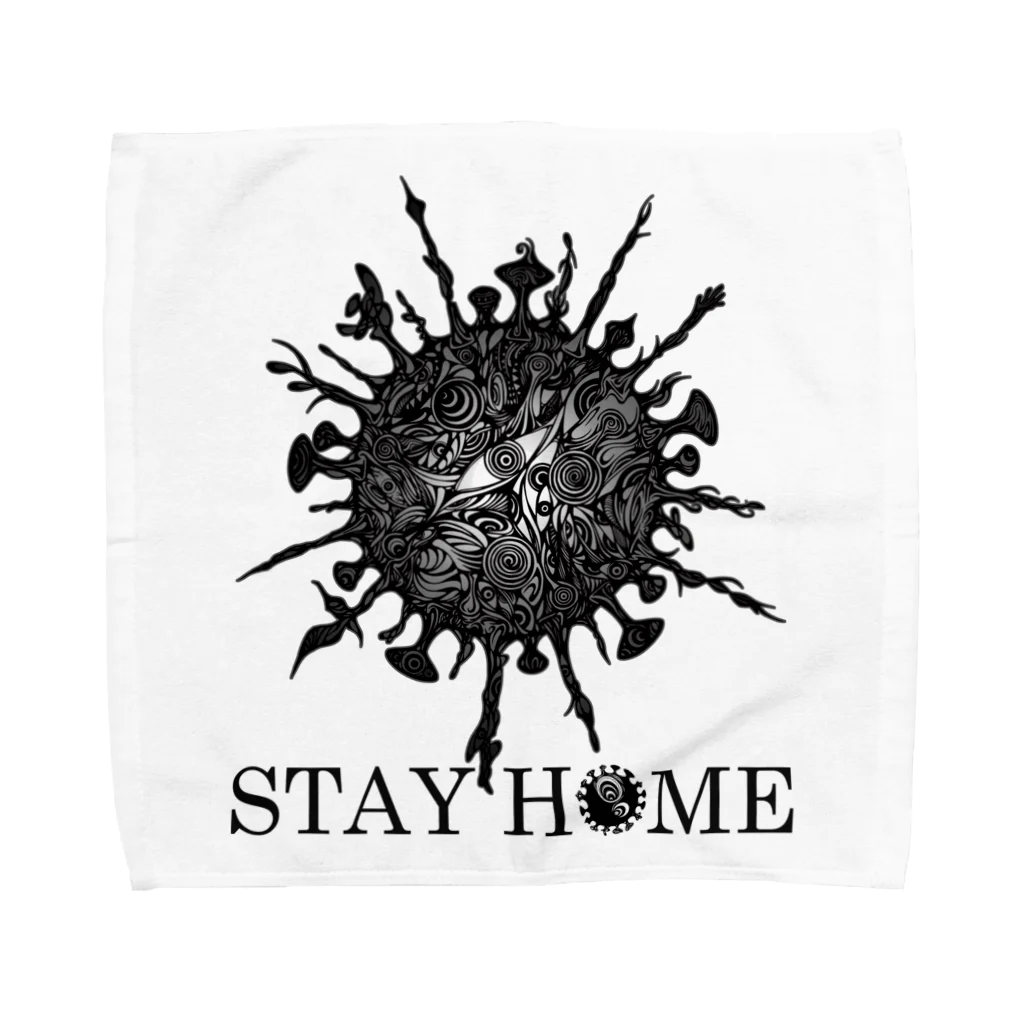 IBI-MATTER-のSTAY HOME -月蝕因子- Towel Handkerchief