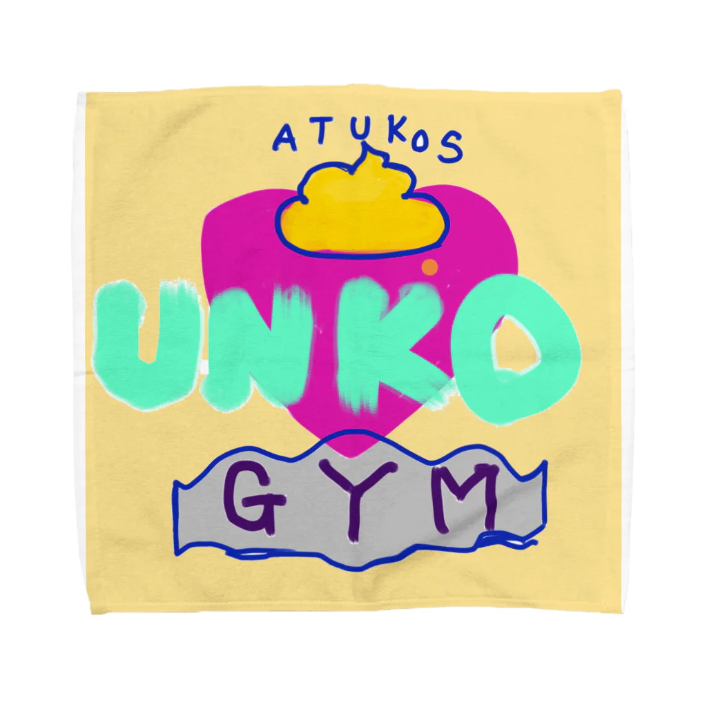 おじじなるらぶの💩あつこS UNKO GYM💘 タオルハンカチ